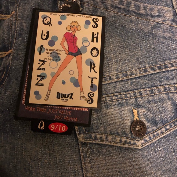 Denim shorts Size 9/10 from Quizz New York NWT - Picture 2 of 7